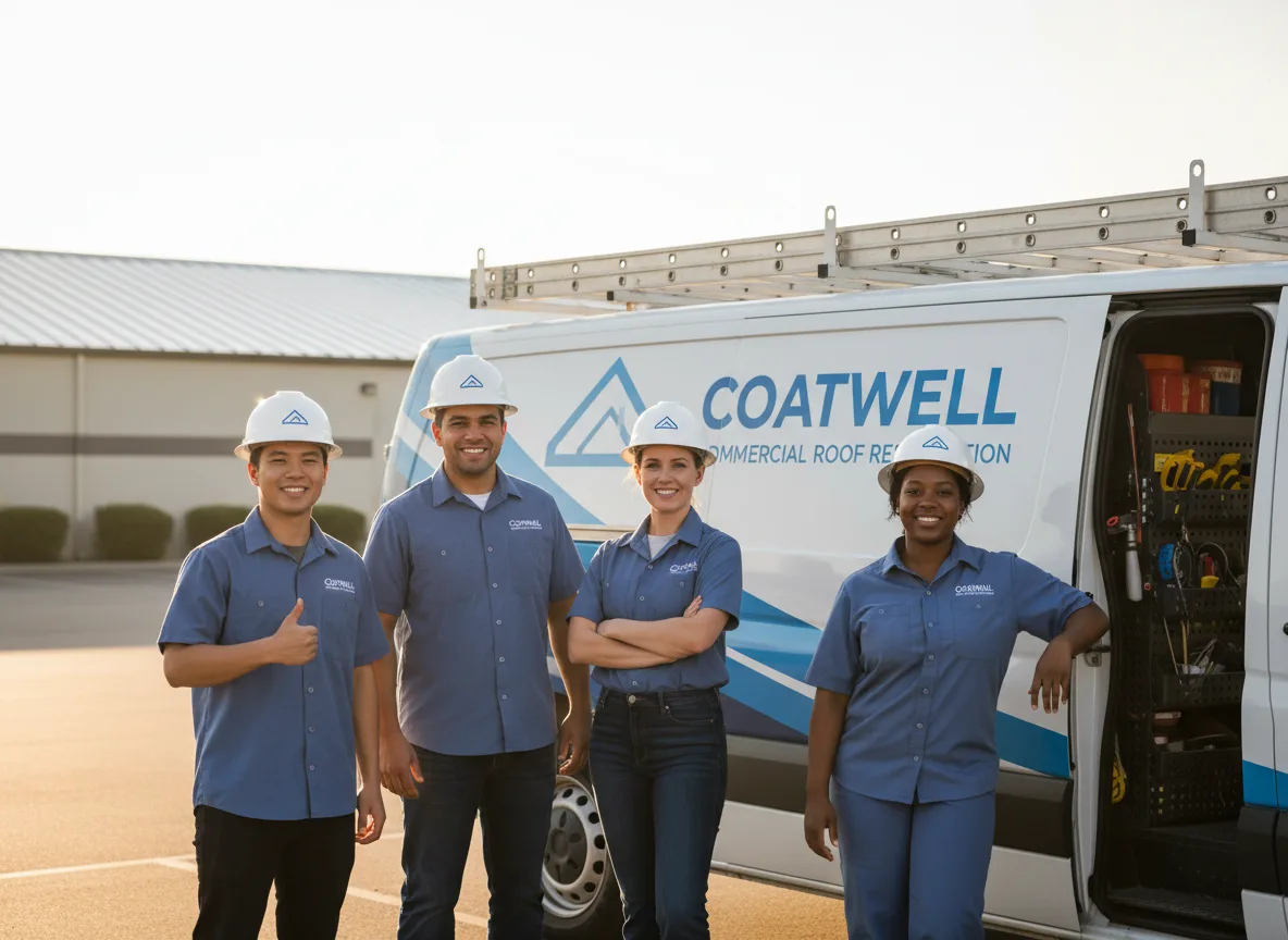 Commercial roof coating company in Iberia, MO